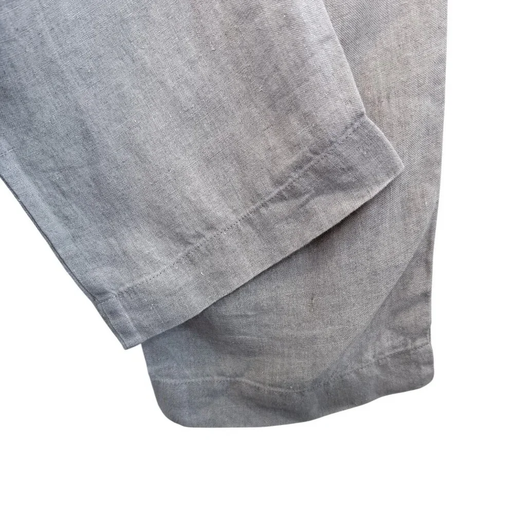 NWT J. Jill Love Linen Flax Straight Leg Pants, S Missy - Picture 6 of 8